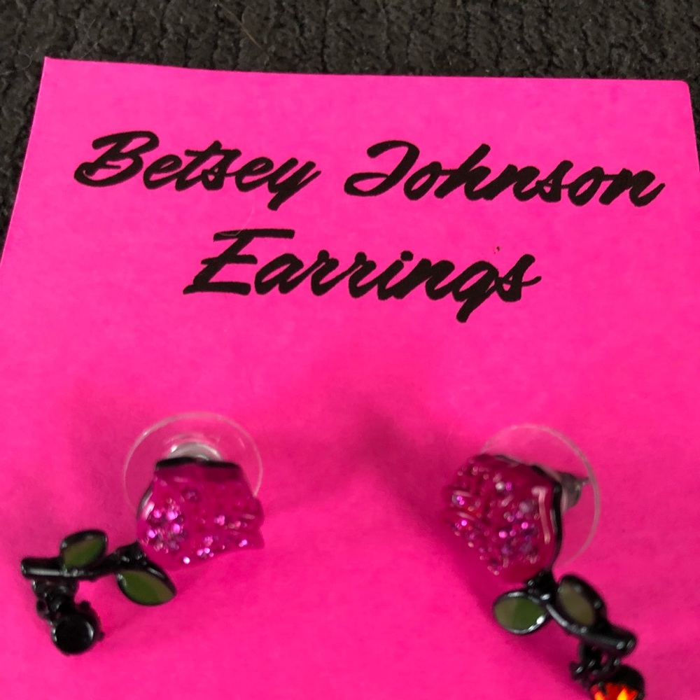 Betsey Johnson earrings